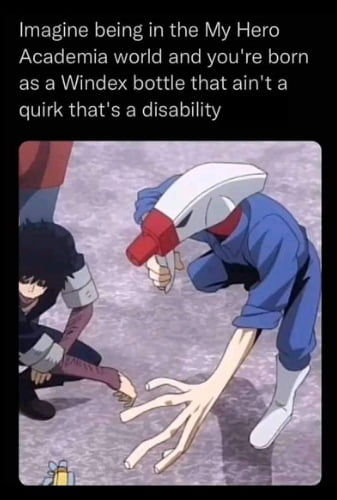 Imagine being in the My Hero PaYorTe STy IERe gl I TaTe YO IUN N o Tel 3 ESERVIL TR ol CAGETE TR quirk thats a disability