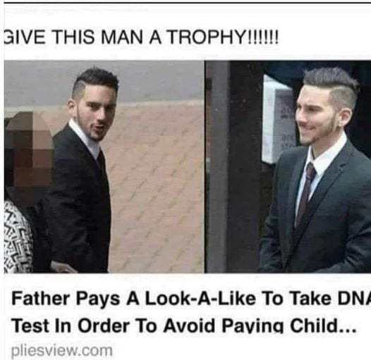 Father Pays A Look A Like To Take DN Test In Order To Avoid Paving Child