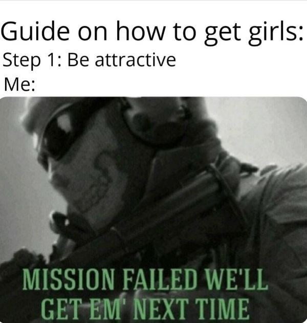 Guide on how to get girls Step 1 Be attractive Me