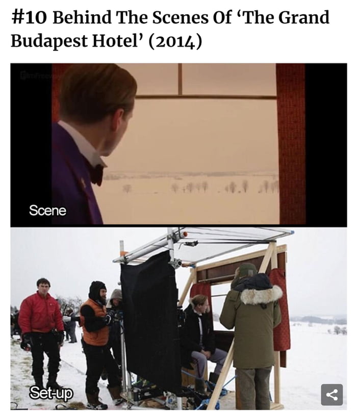 10 Behind The Scenes Of The Grand Budapest Hotel 2014