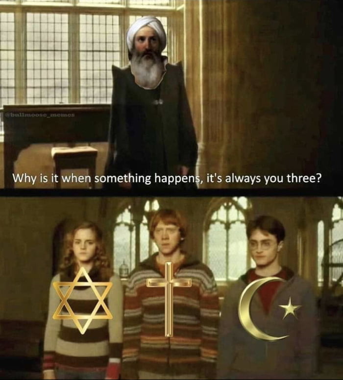 _ f Why is it When something happen its always you three
