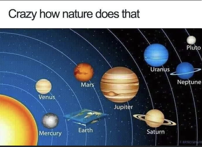 razy how nature does that Pluto v e Nepine ZLI Jupiter w 0 Saturn