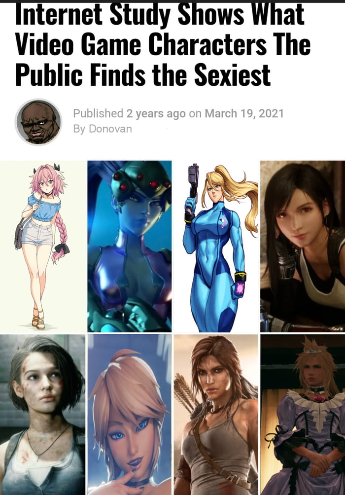 Video Game Characters The Public Finds the Sexiest
