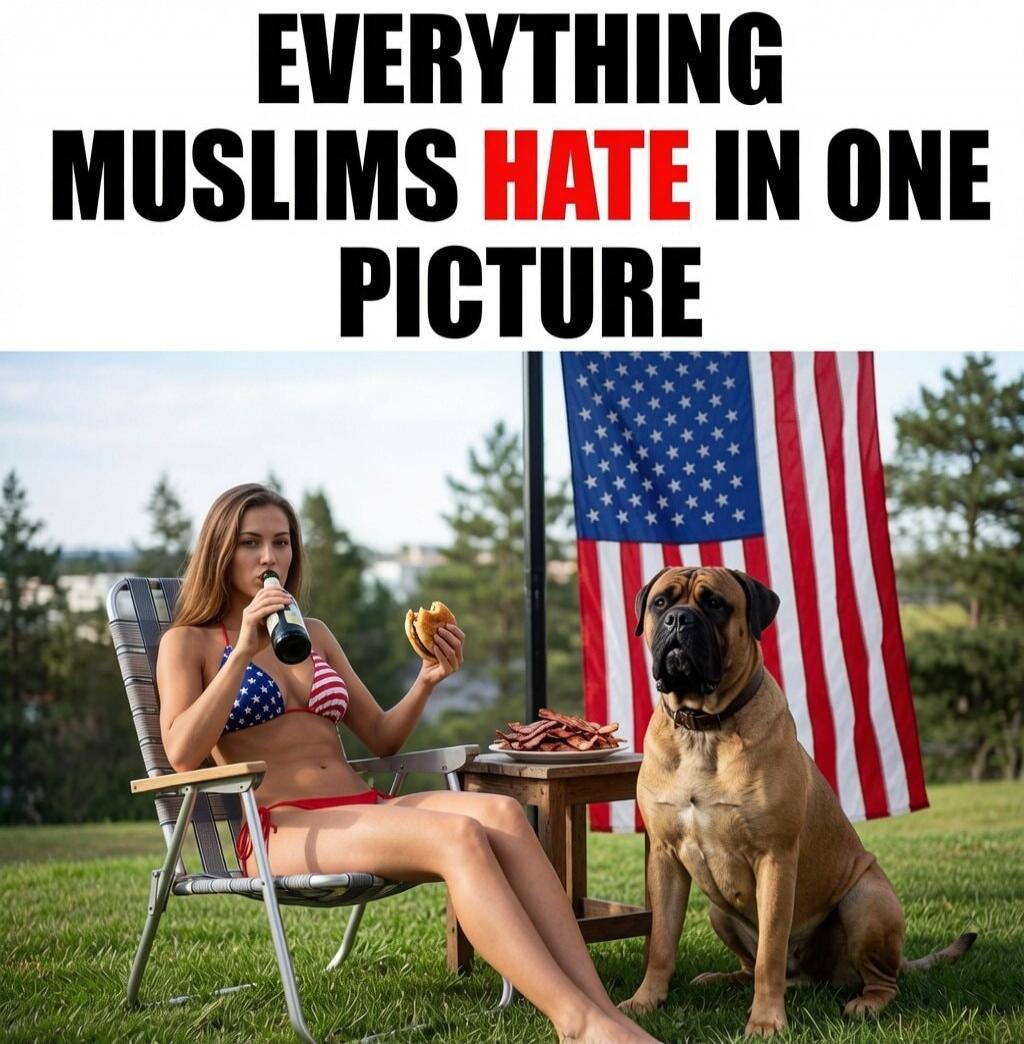 EVERYTHING MUSLIMS HATE IN ONE PICTURE