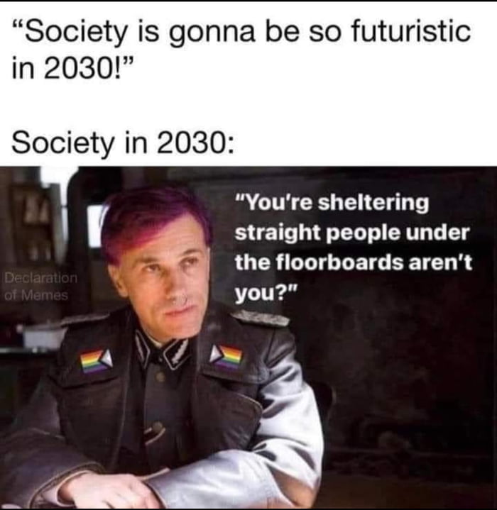 Society is gonna be so futuristic in 2030 Society in 2030 B CITUEE L EHEN T T straight people under BRUCRCLTCLETG EETE a ypu o