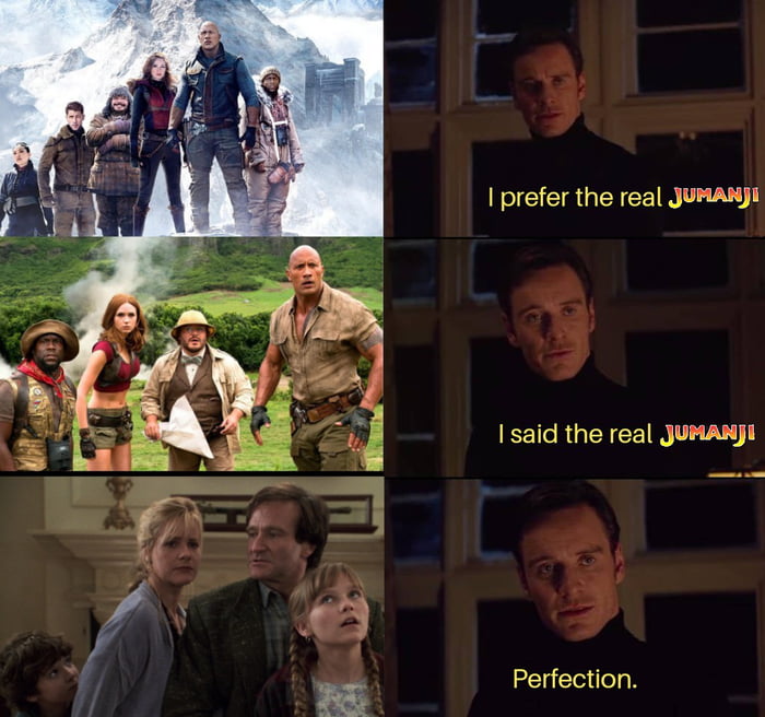 prefer the real JUMANji EETCRGEYCEIN LU Perfection