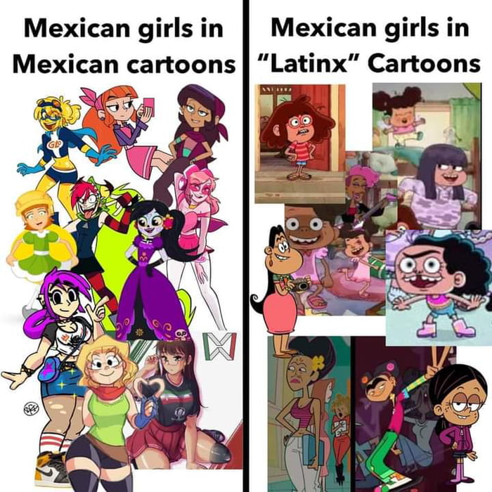 Mexican girlsin Mexican girls in Mexican cartoons Latinx Cartoons
