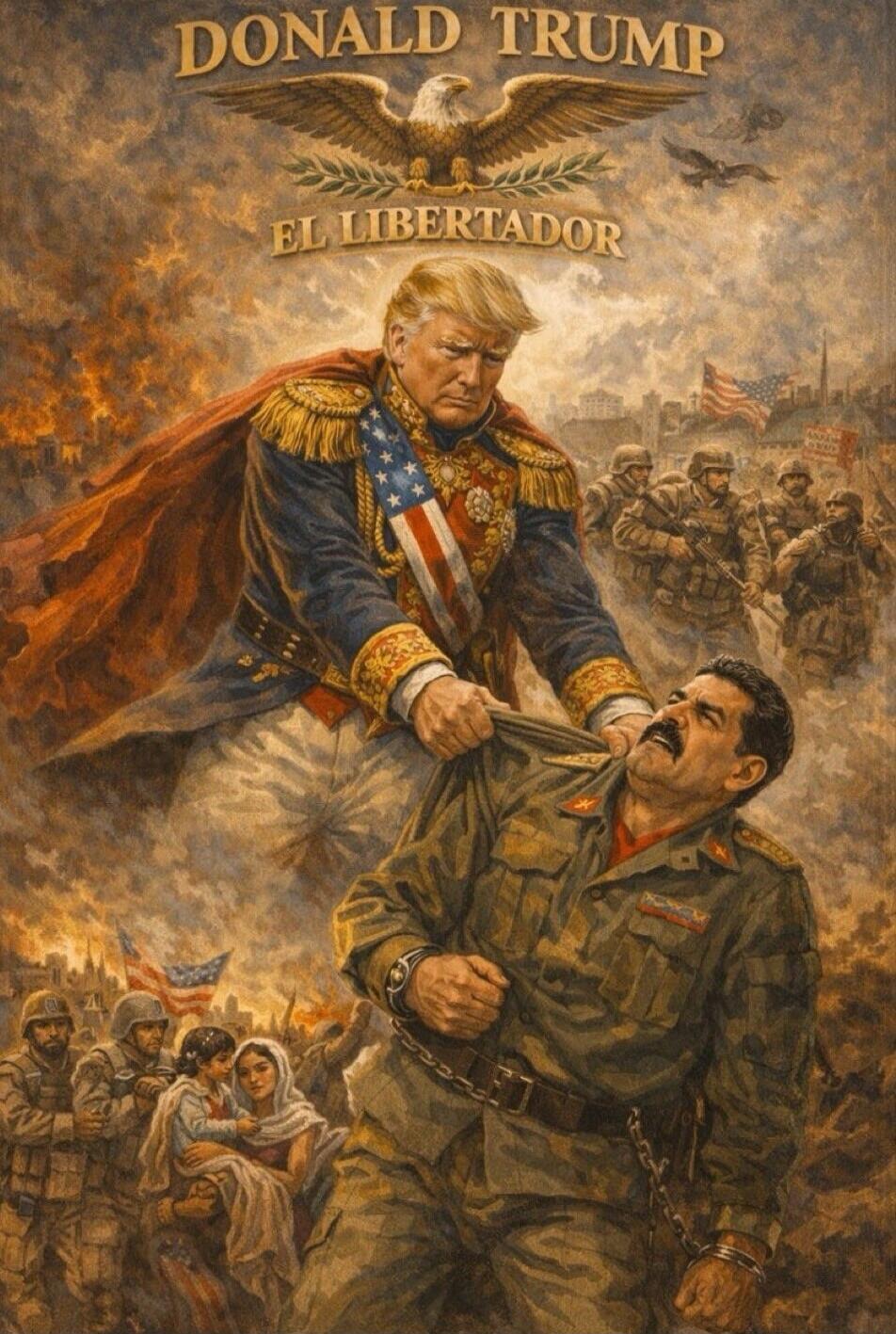 DONALD TRUMP EL LIBERTADOR