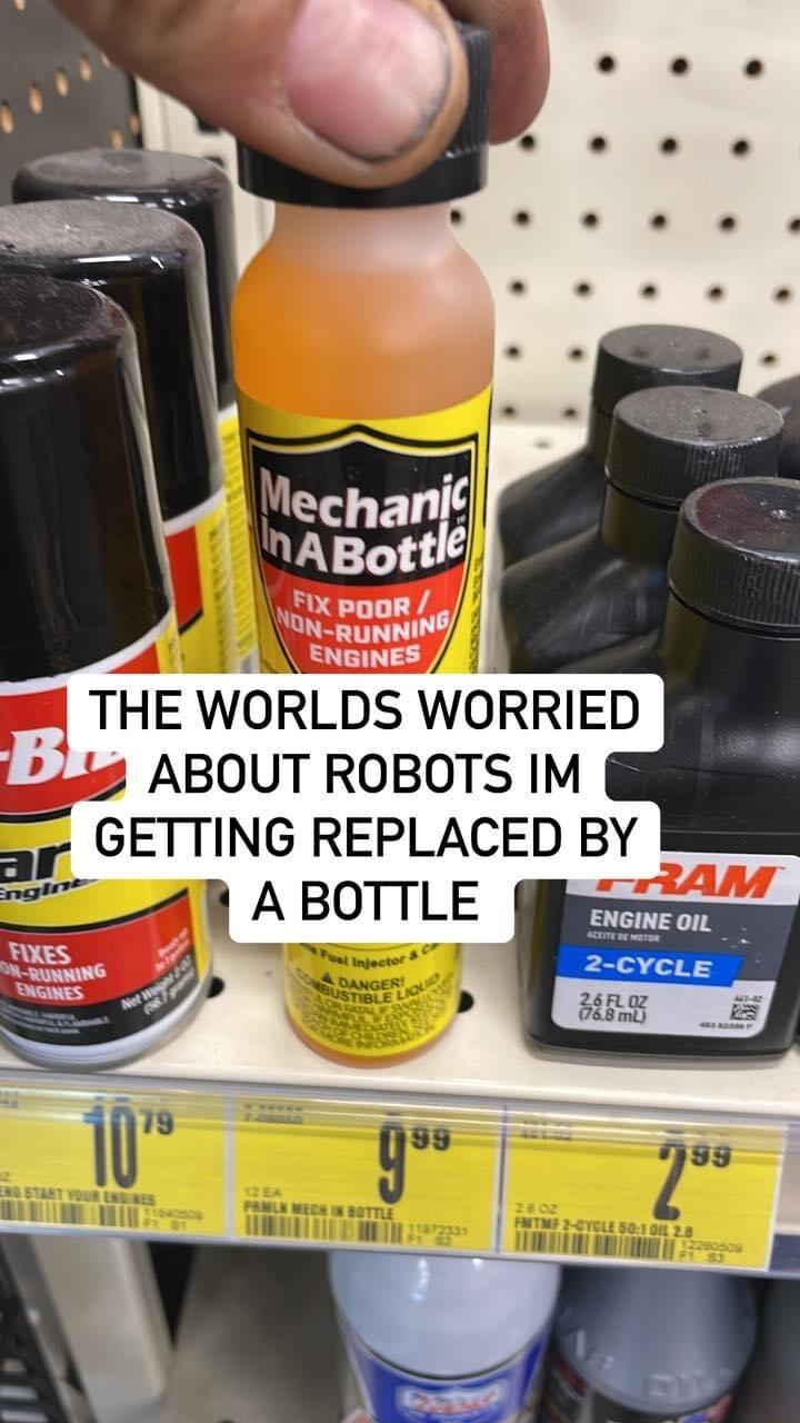 b lechani NABottl X pooR ON ruNNINGEL ENGINES