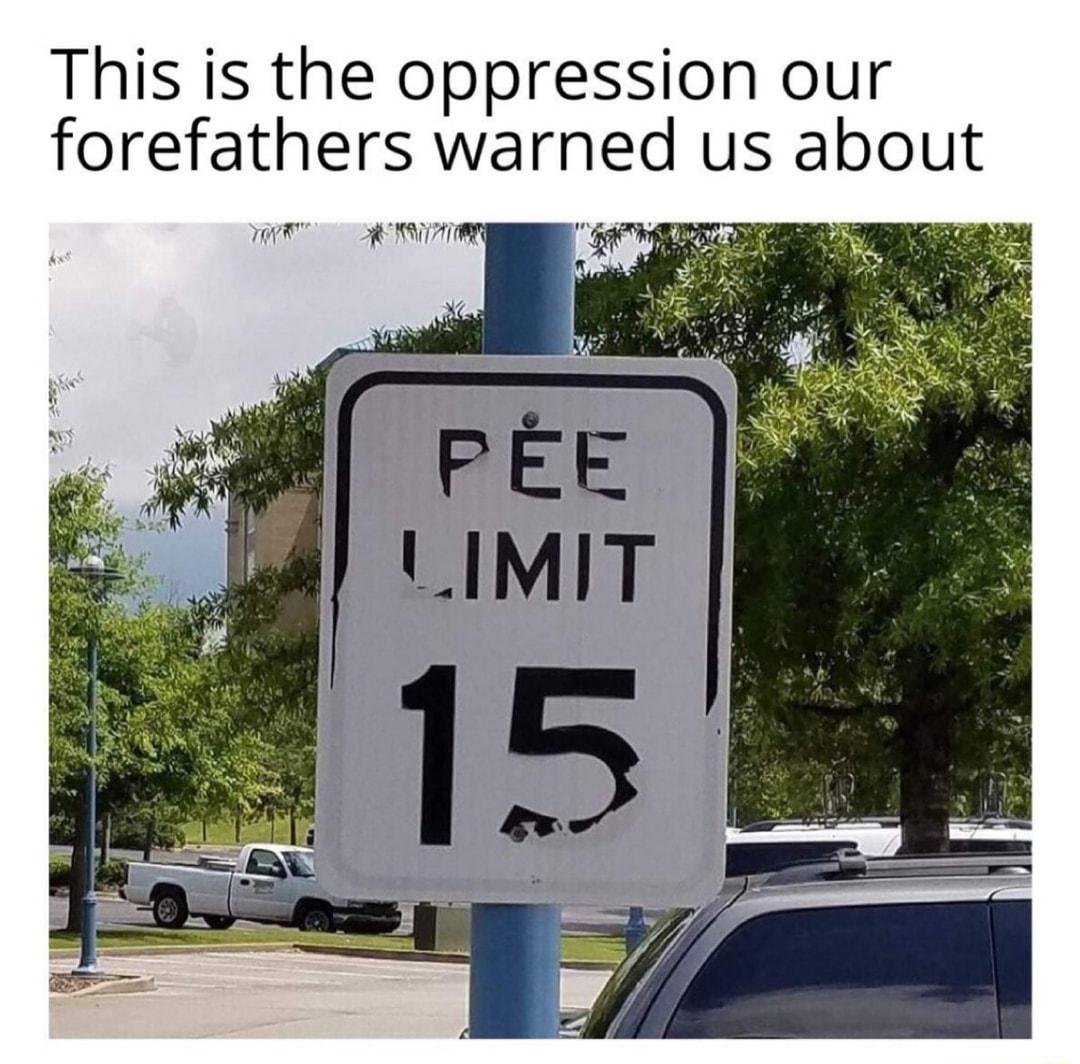 This is the oppression our forefathers warned us about