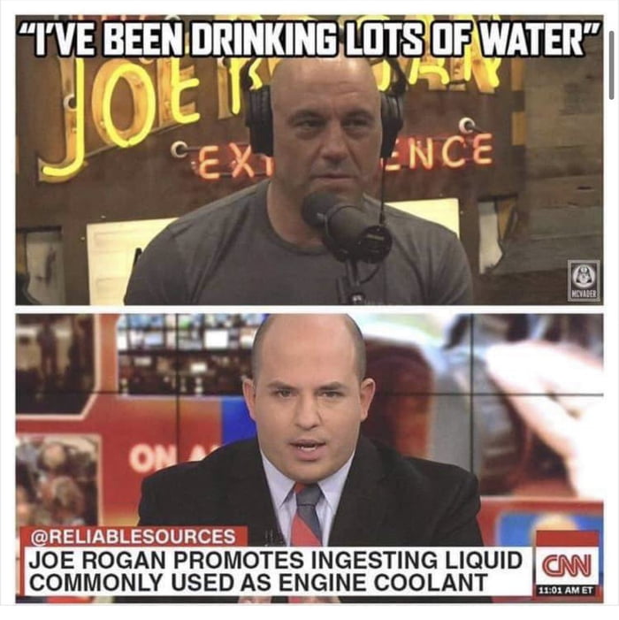 IVE BEEMDRIIKITIEIS DRWATER JOE ROGAN PROMOTES INGESTING LIQUID COMMONLY USED AS ENGINE COOLANT