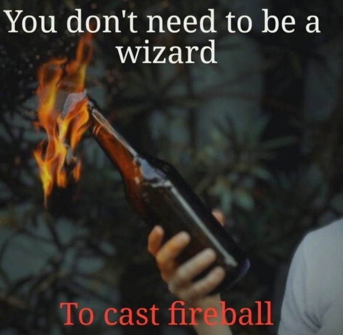You dont need to be a wizard To casall