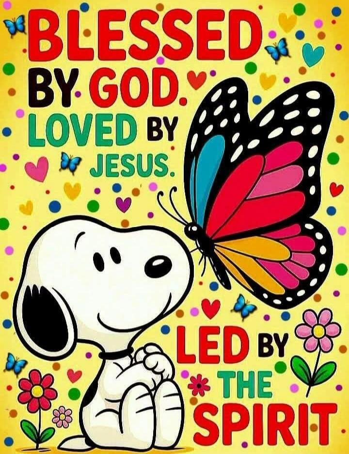 BLESSED BY GOD. LOVED BY JESUS. LED BY THE SPIRIT.