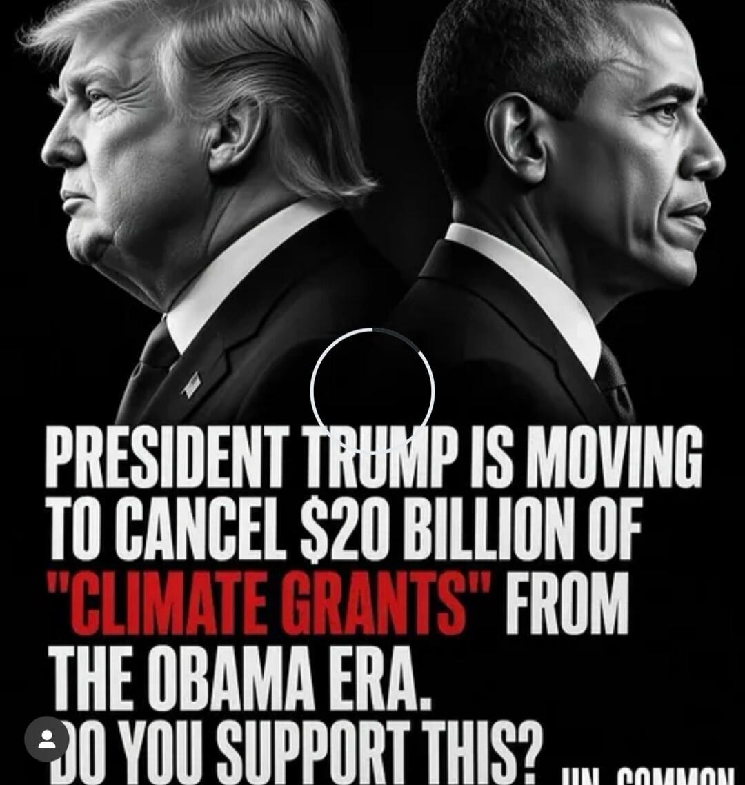 PRESIDENT TRUMP IS MOVING TO CANCEL $20 BILLION OF 