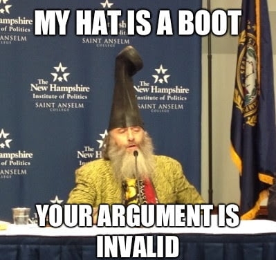 ay SYOURARGUMENTIS 2 INVALID