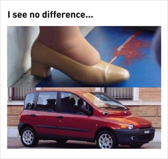 see no difference