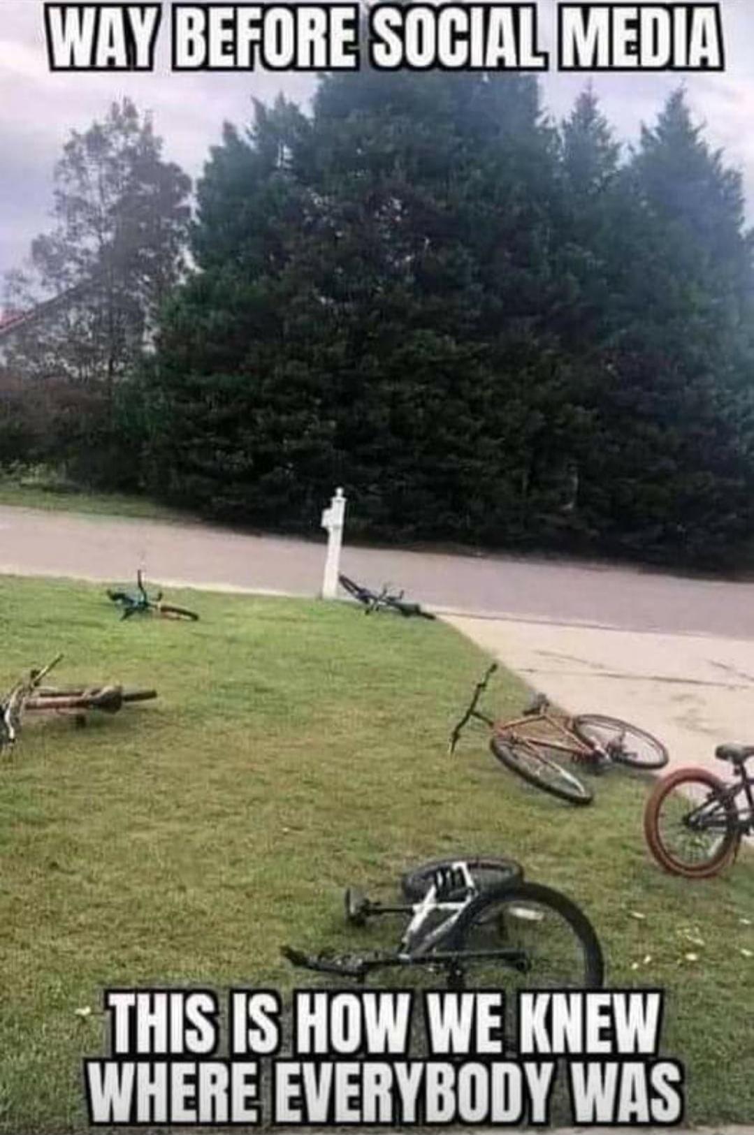 WAY BEFORE SOCIAL MEDIA THIS IS HOW WE KNEW WHERE EVERYBODY WAS