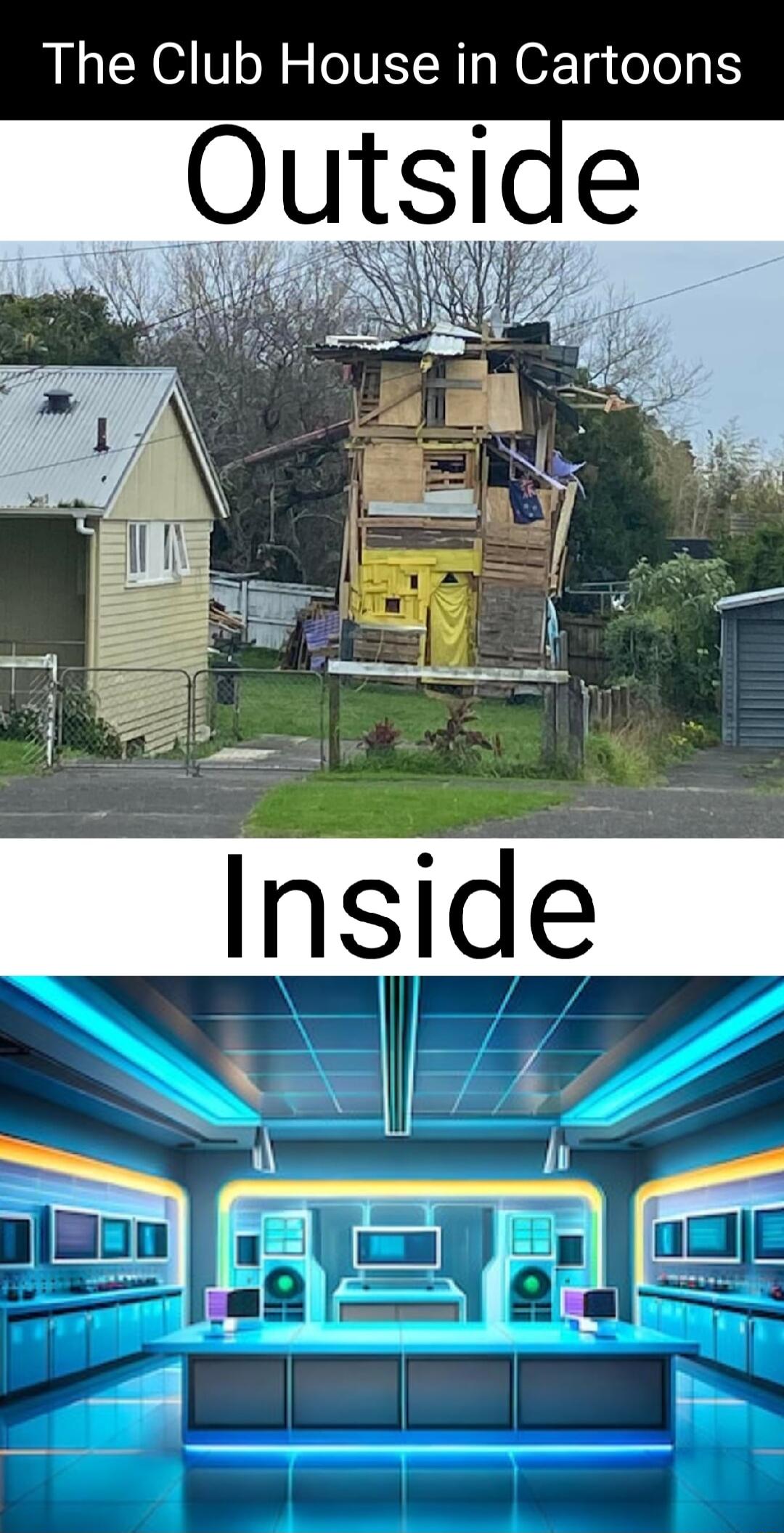 The Club House in Cartoons
