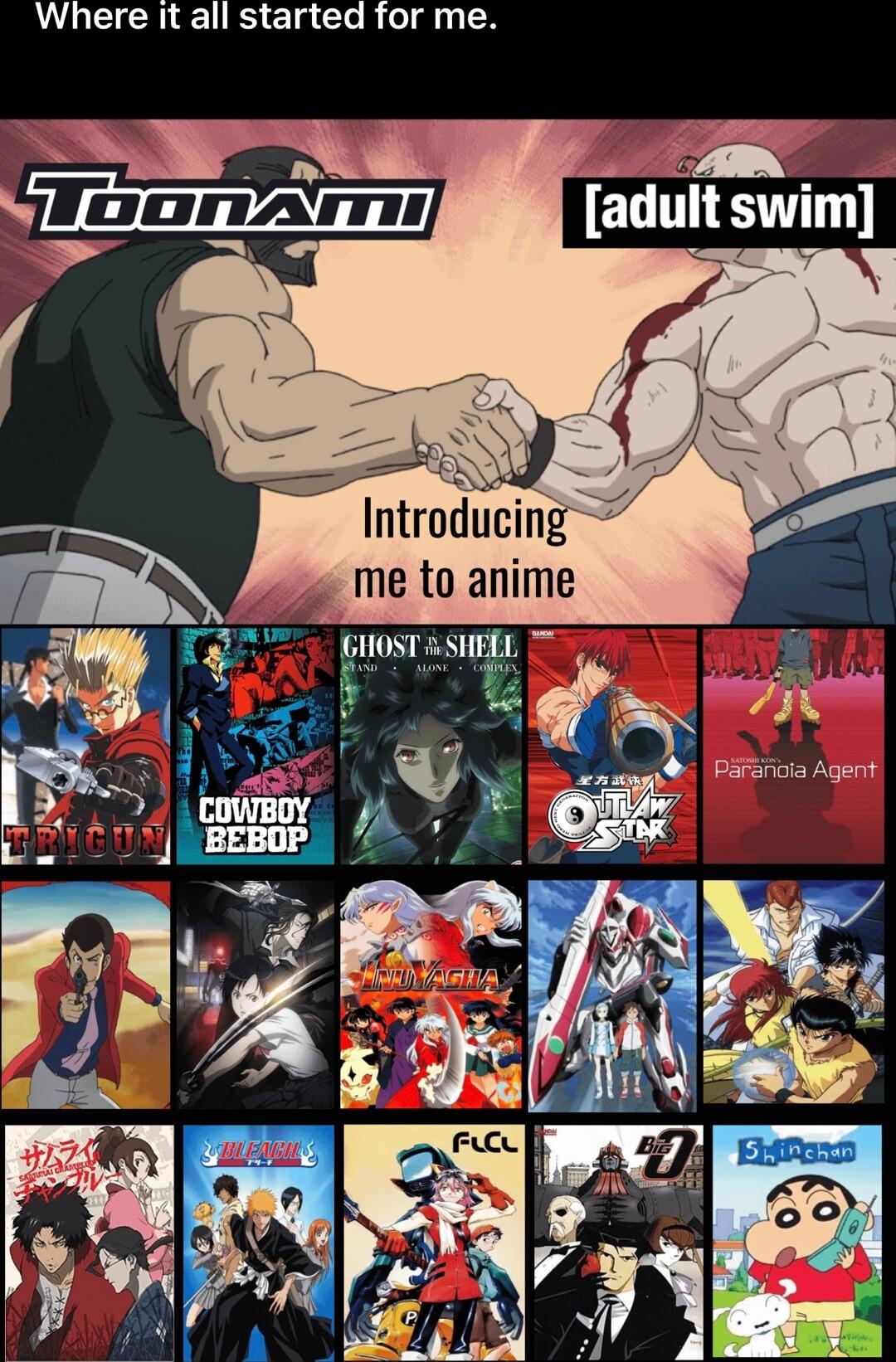 Where It all started for me adut swm GHOST SHELL R o