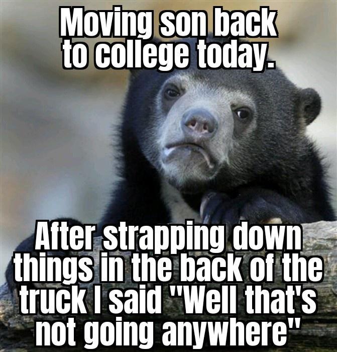 l_llegt_sl_ranning UOWH thingsin the back ofthe truck said Well thats not going anywhere