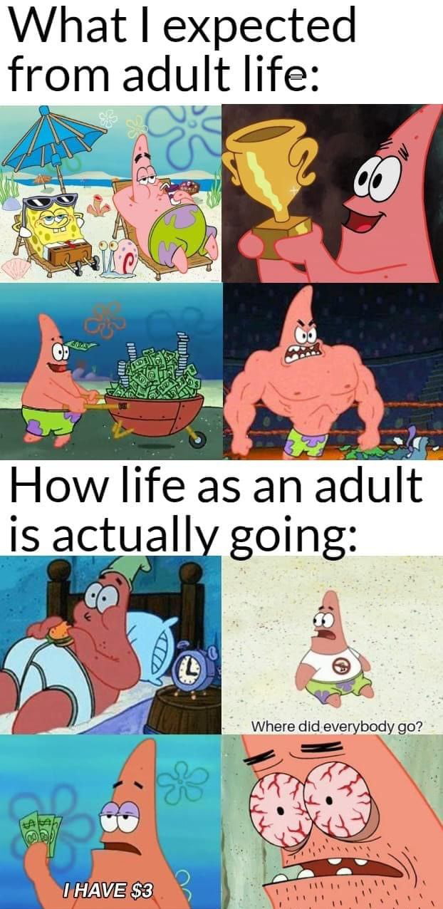 What expected from adult life