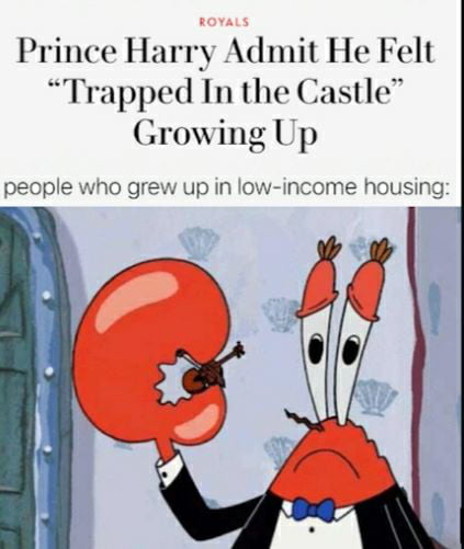 Prince Harry Admit He Felt Trapped In the Castle Growing Up people who grew up in low income housing