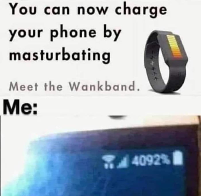 You can now charge your phone by masturbating Meet the Wankband