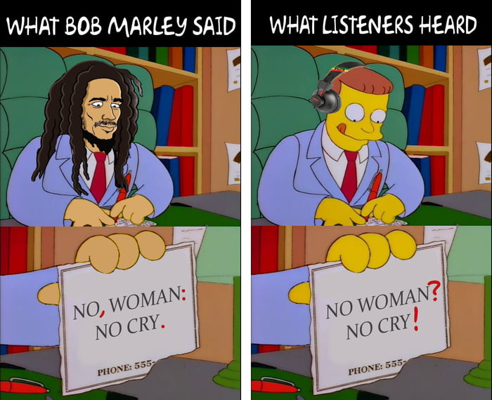 WHAT B0B MARLEY SAID WHAT LISTENERS HEARD