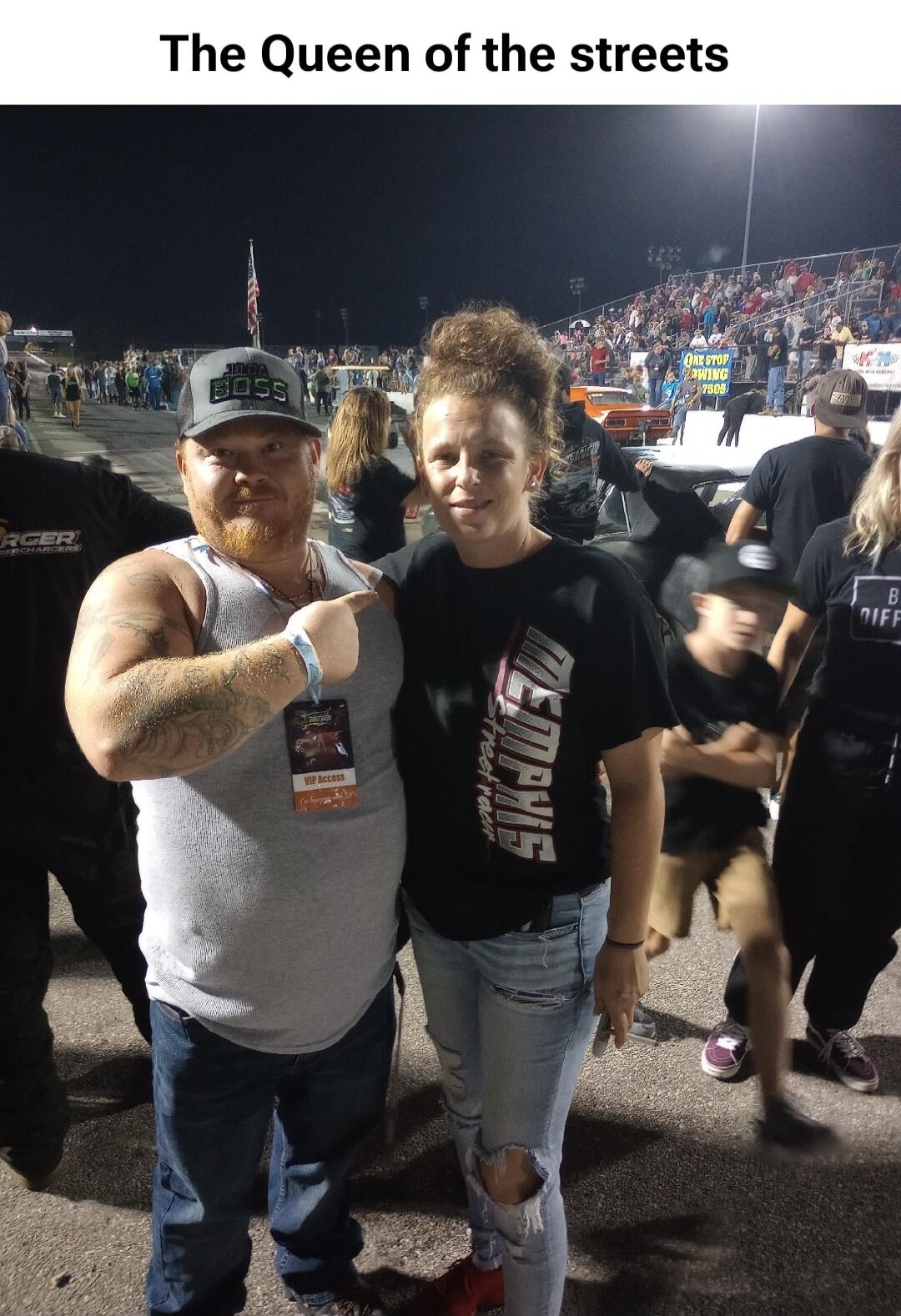 The Queen of the streets