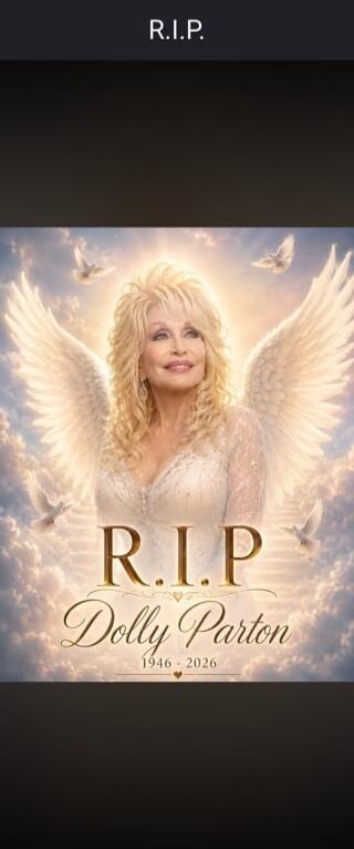 R.I.P. R.I.P. Dolly Parton 1946 - 2026