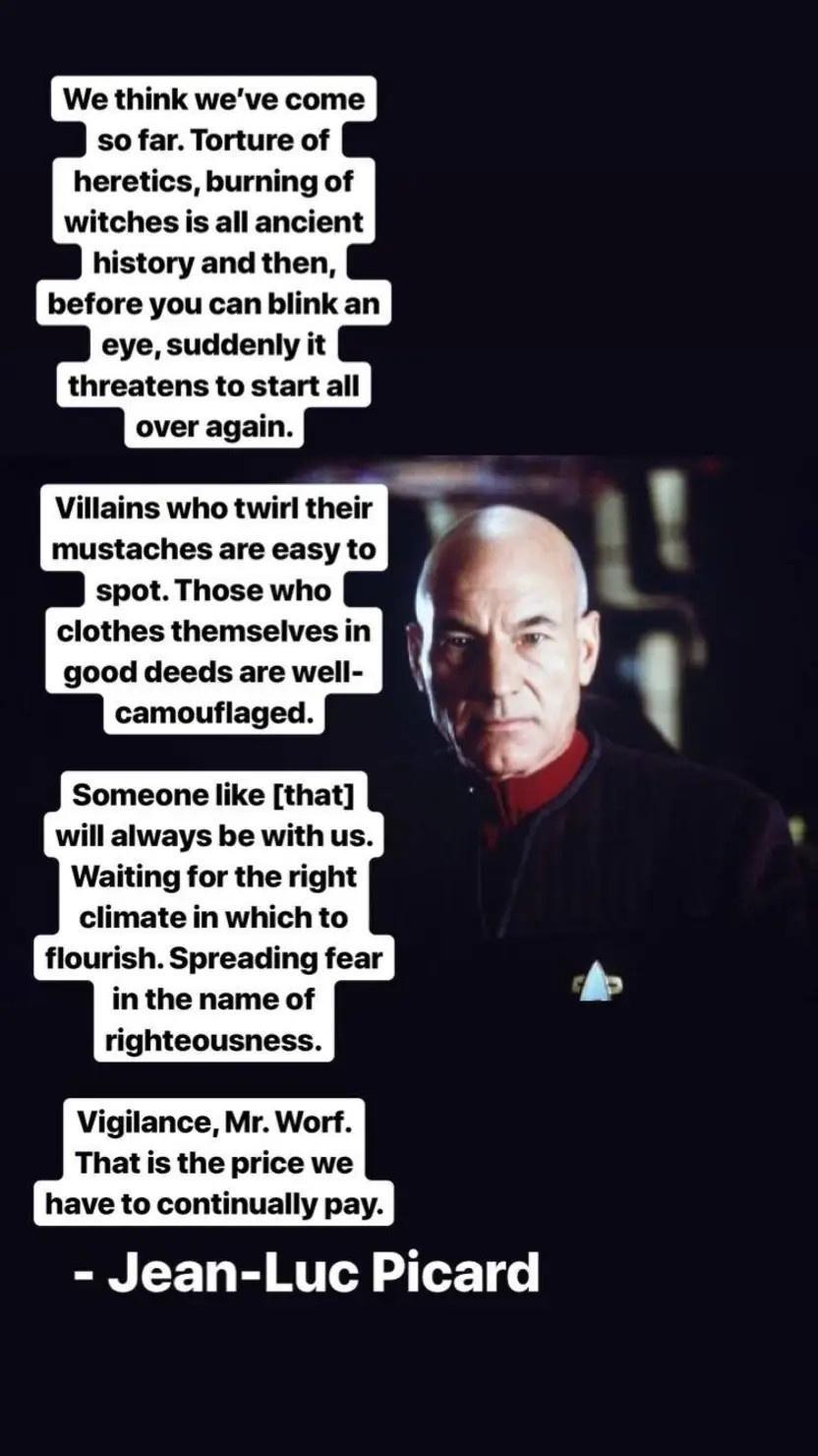 We think weve come so far Torture of heretics burning of witches is all ancient history and then before you can eye suddenly it threatens to start all over again Villains who twirl their mustaches are easy to spot Those who clothes themselves in good deeds are well camouflaged Someone like that will always be with us Waiting for the right climate in which to flourish Spreading fear in the name of 