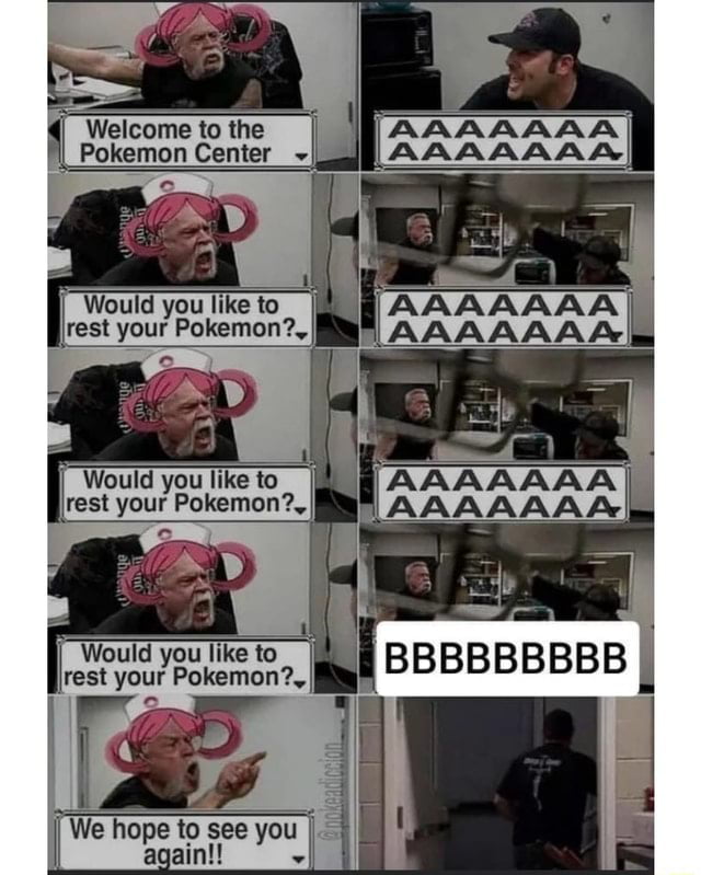 Welcome to the Pokemon Center LV AAAAAAA B AAAAAAA il 3 AAAAAAA AAAAAAA