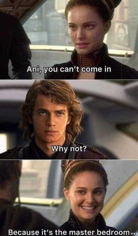 Because its the master bedroom