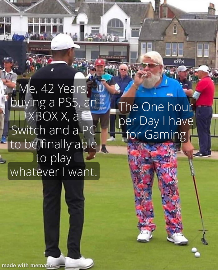 buyng a PS5 an P G ouE IXBOXX a8 her Day havel i Switch and a PC L for Gaming fi L Ito beTinally able to play WEIVEIERNE g