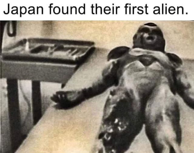 Japan found their first alien