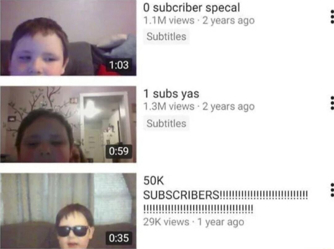 0 subcriber specal 11M views 2 years ago Subtitles 1 subs yas 13Mviews 2 years ago Subtitles 50K SUBSCRIBERS 29K views 1 year ago