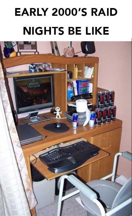 EARLY 2000s RAID NIGHTS BE LIKE