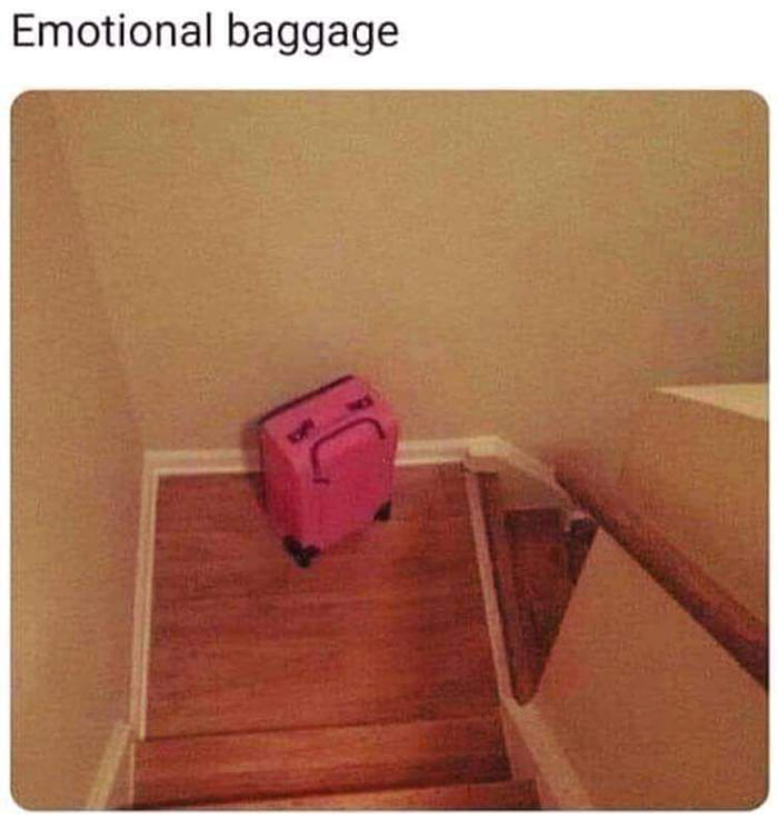 Emotional baggage