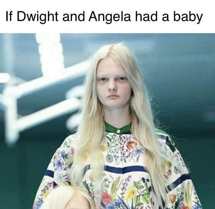 If Dwight and Angela had a baby