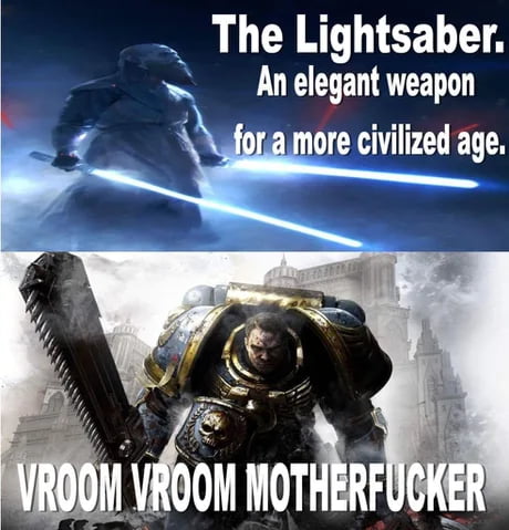 The Lightsaber Anelegant weapon ore civilized age