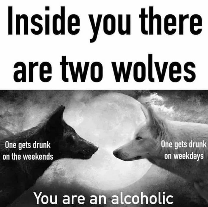 Inside you there are two wolves NGV oo o To IS