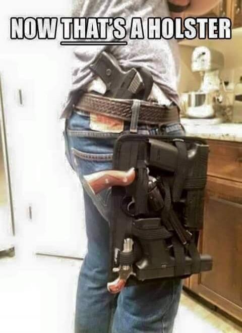 NOW THAT'S A HOLSTER