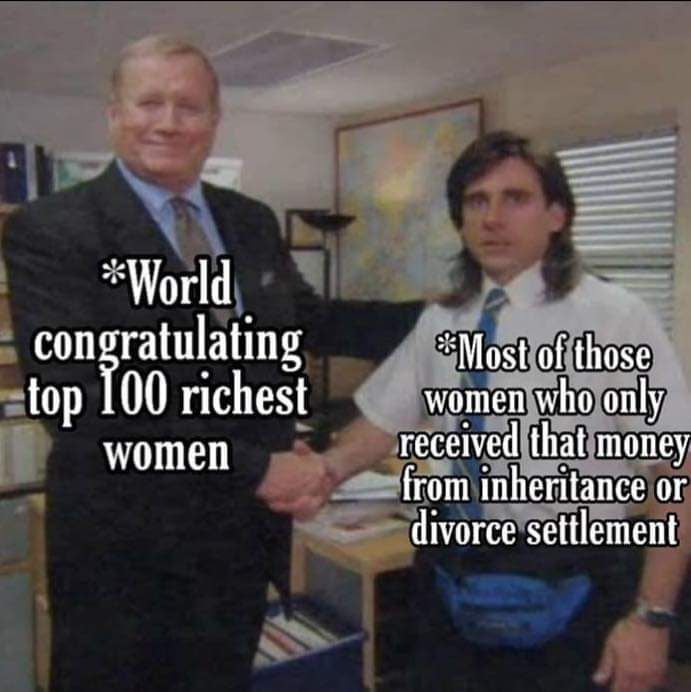 congratulating top 100 richest