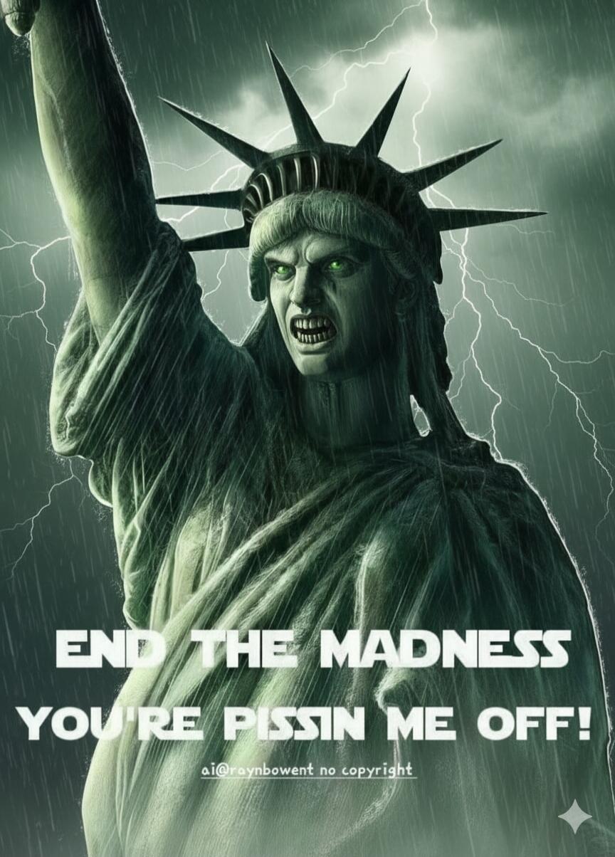 END THE MADNESS YOU'RE PISSIN ME OFF!