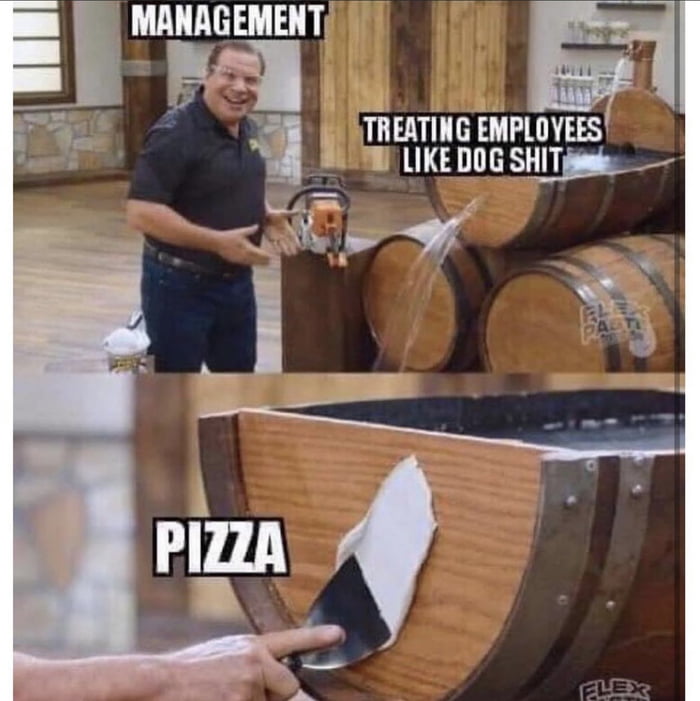 MANAGEMENT TREATING EMPLOYEES B8 D0 SHI T v X gi 2 ke L o T