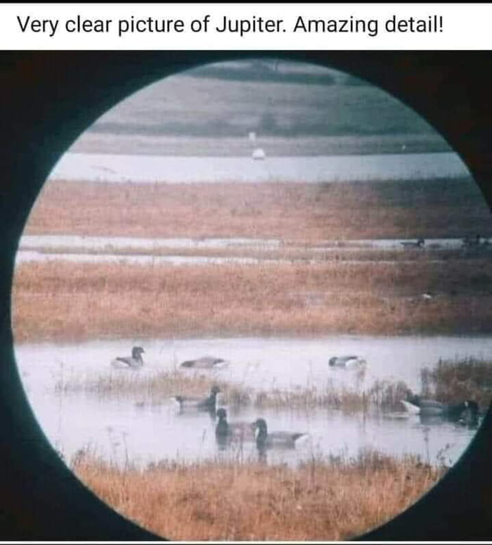 Very clear picture of Jupiter Amazing detail