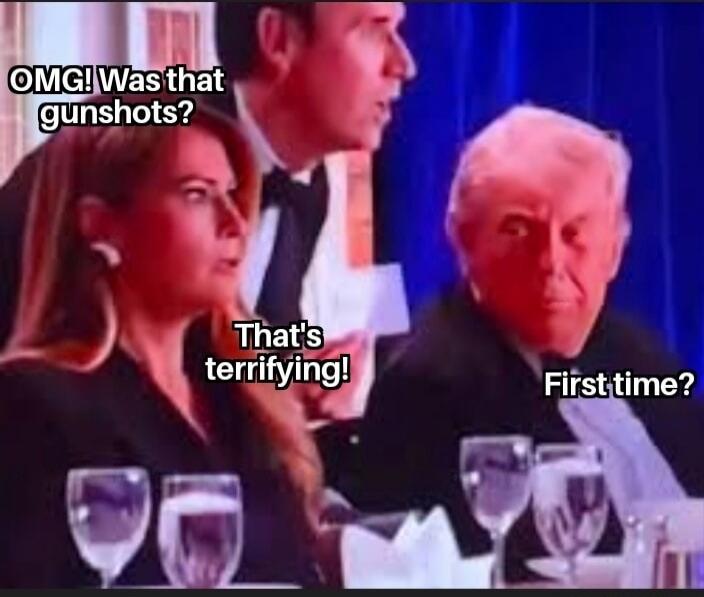 OMG! Was that gunshots? That's terrifying! First time?