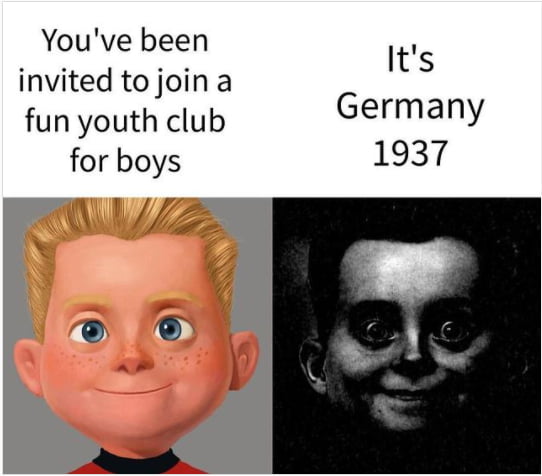 Youve been invited to join a fun youth club for boys Its Germany 1937