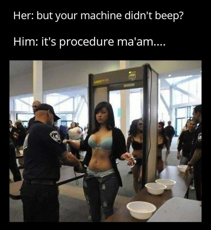 Her but your machine didnt beep Him its procedure maam