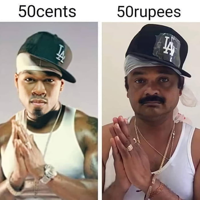 50cents 50rupees